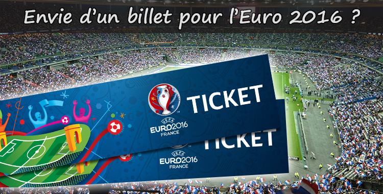 Acheter des billets pour l'Euro2016