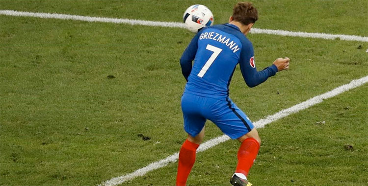 But de Griezmann face à l'Albanie